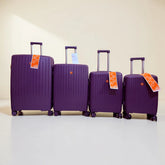Kangaroo Travel Luggage Suitcase Purple