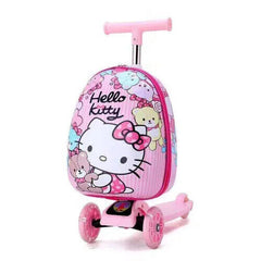 HelloKitty Scooty Suitcase Folding Kids Luggage 16 Inch