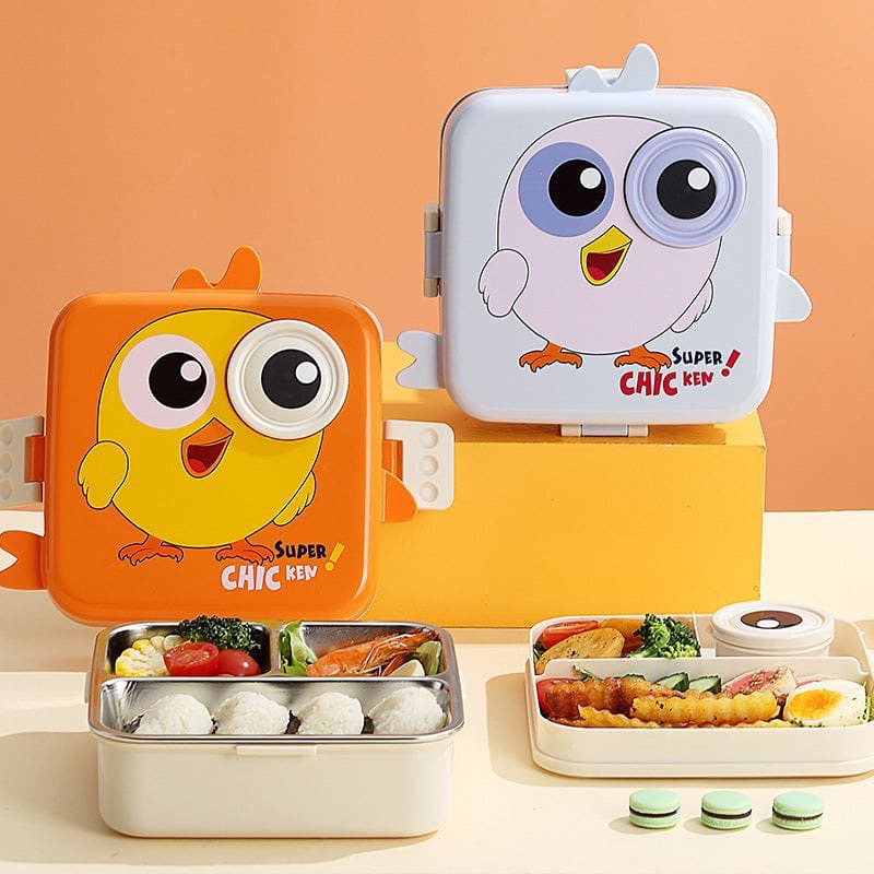 Chick Bento Lunch Box(Stainless Steel)