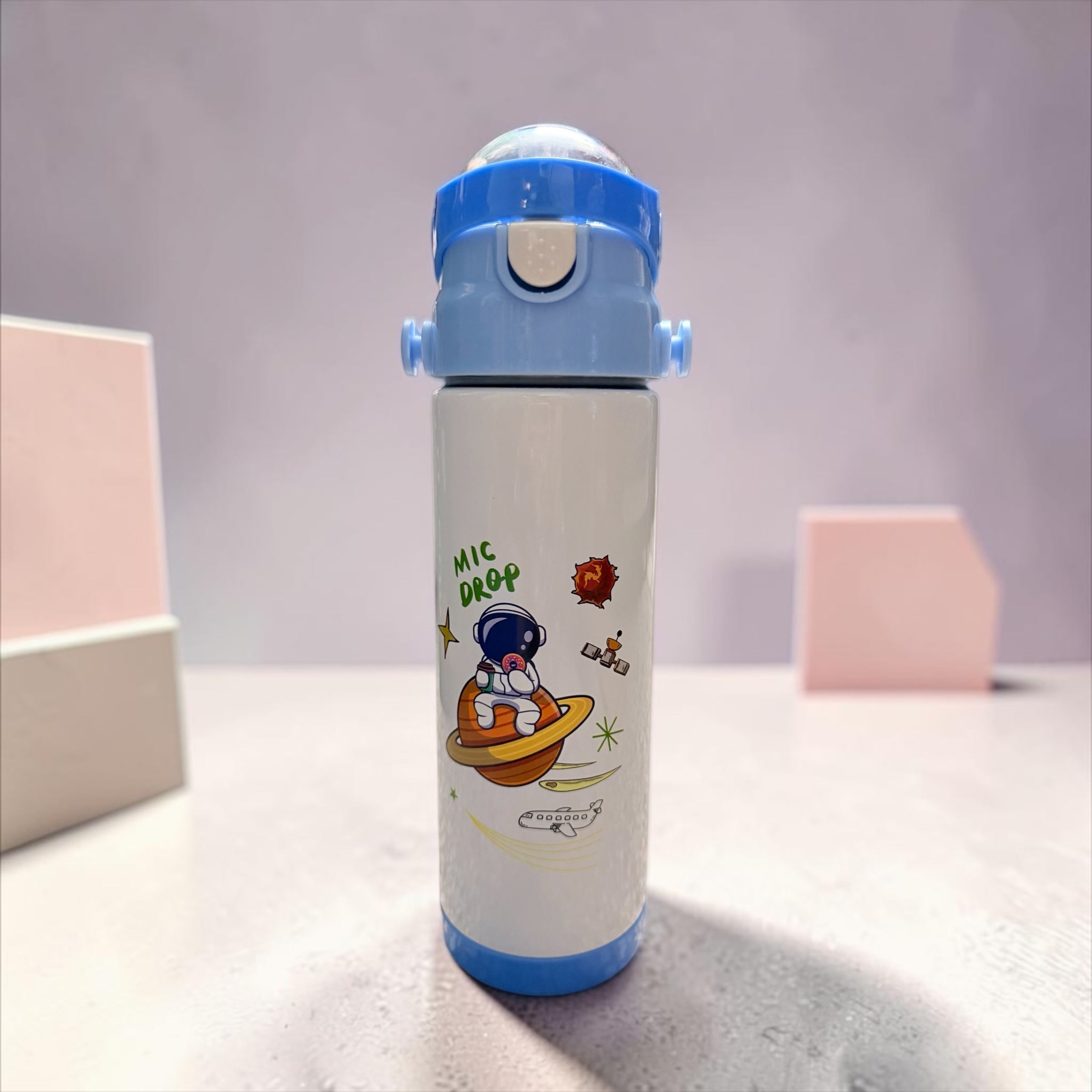 Space-Man Stainless Steel Insulated Water Bottle 500ml