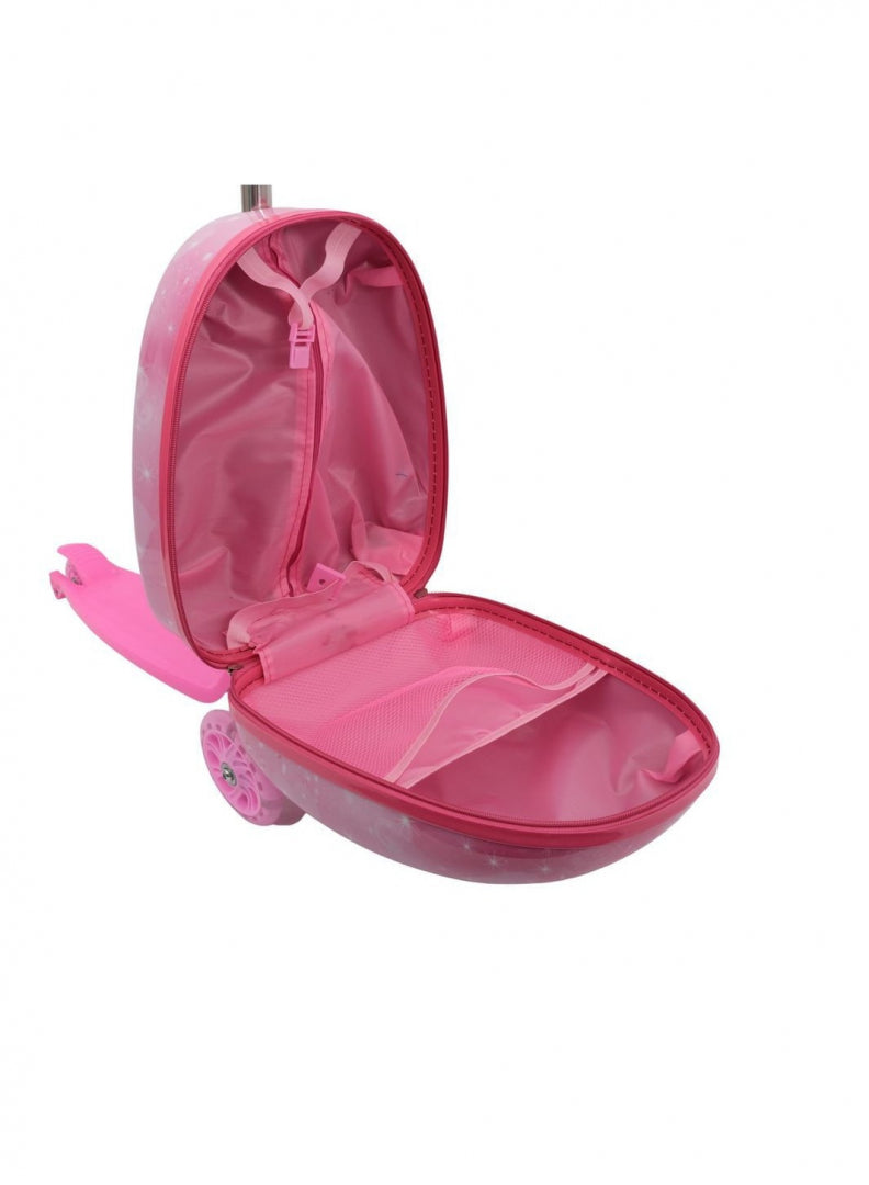 Sofia Scooty Suitcase Kids Luggage 16 Inch Hardshell