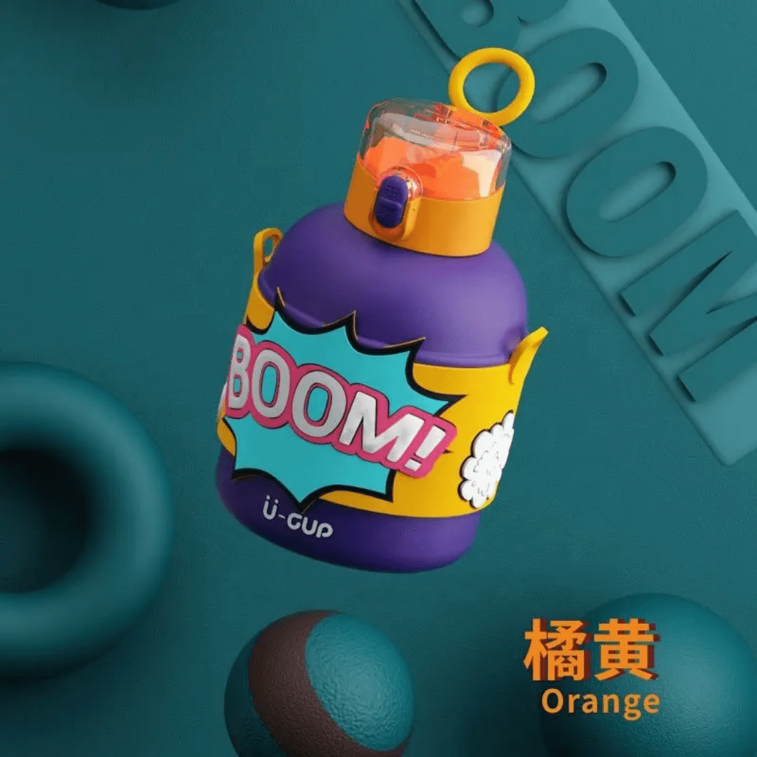 Boom Water Bottle Stainless Steel 520 ml