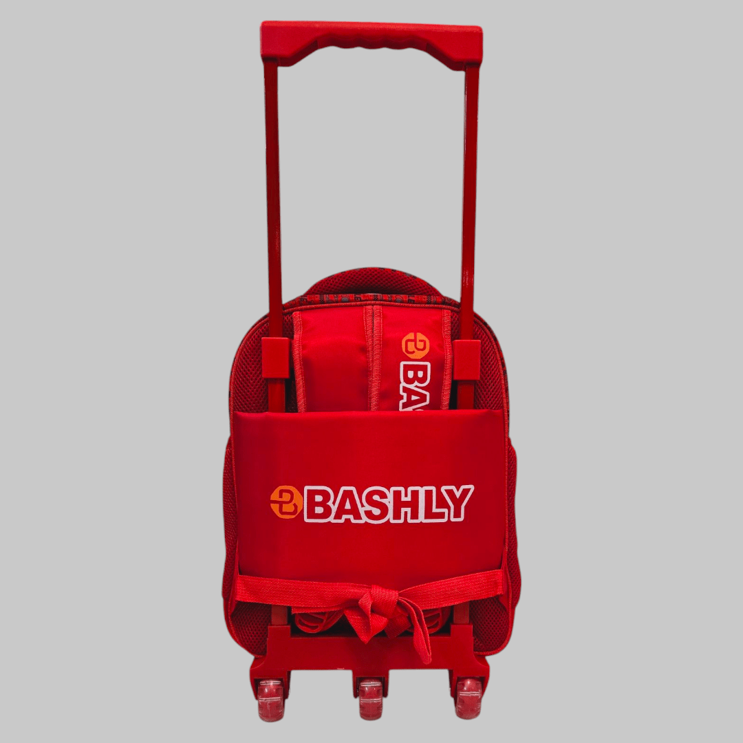 Car Theme School Trolley Bag for Grade KG and 1