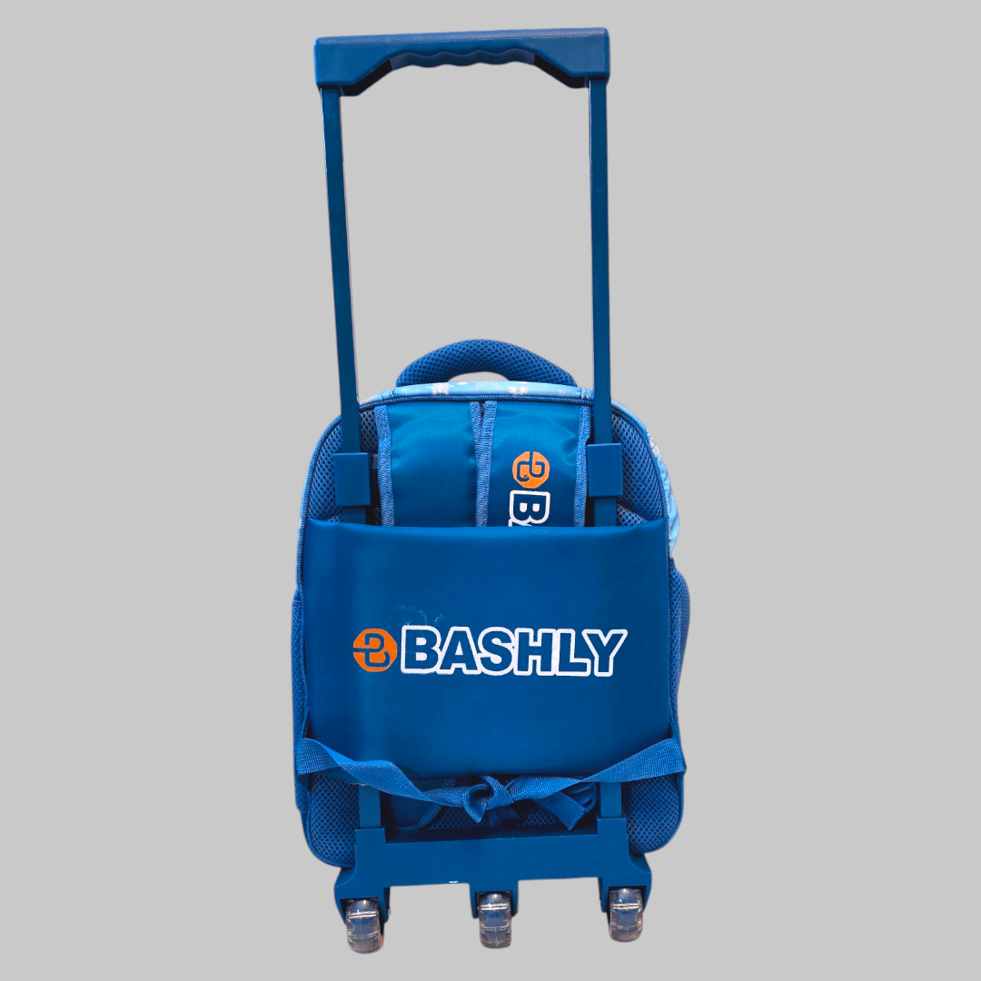 Elsa Theme School Trolley Bag for Grade KG and 1