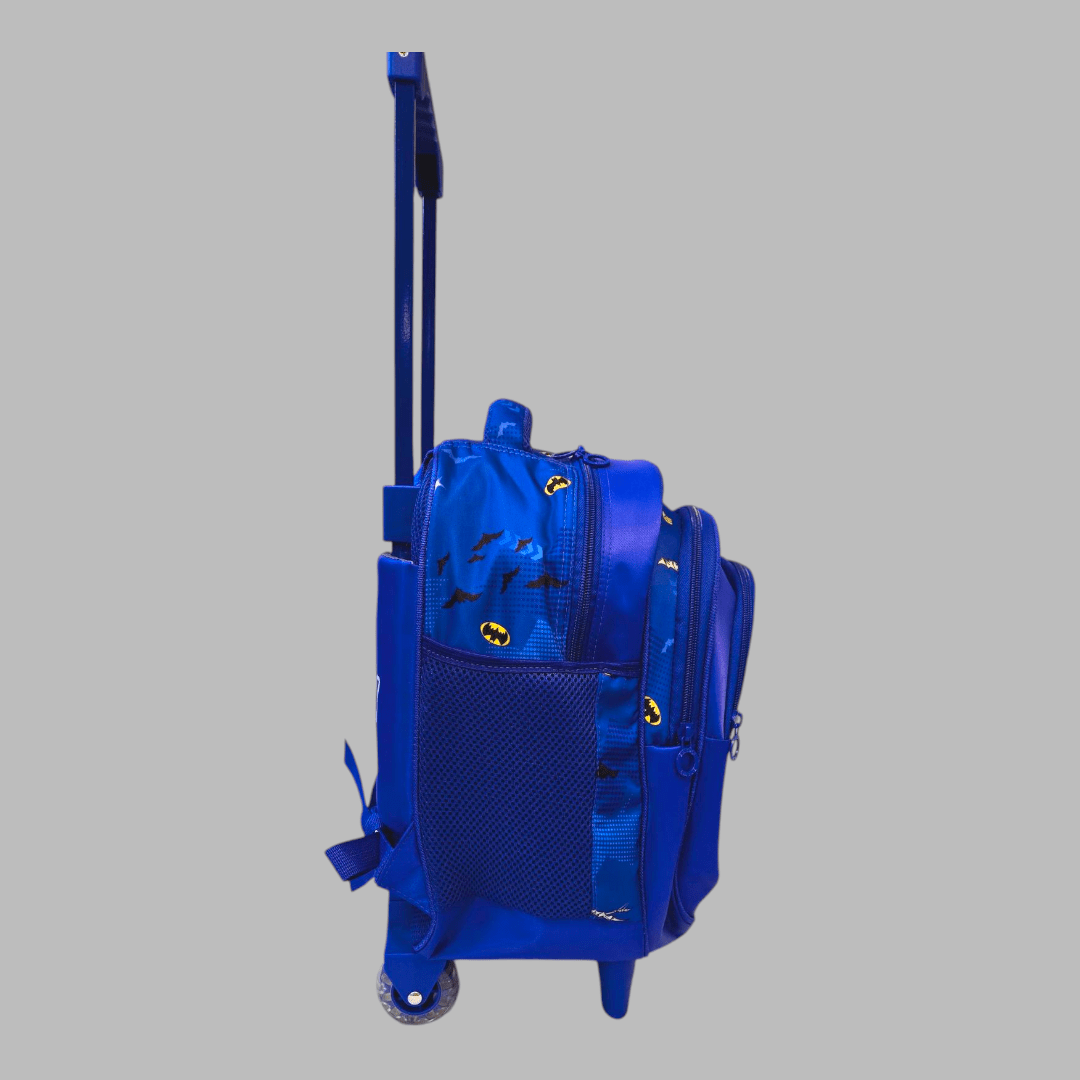 Batman-Themed School Trolley Bag For Grade KG To 1