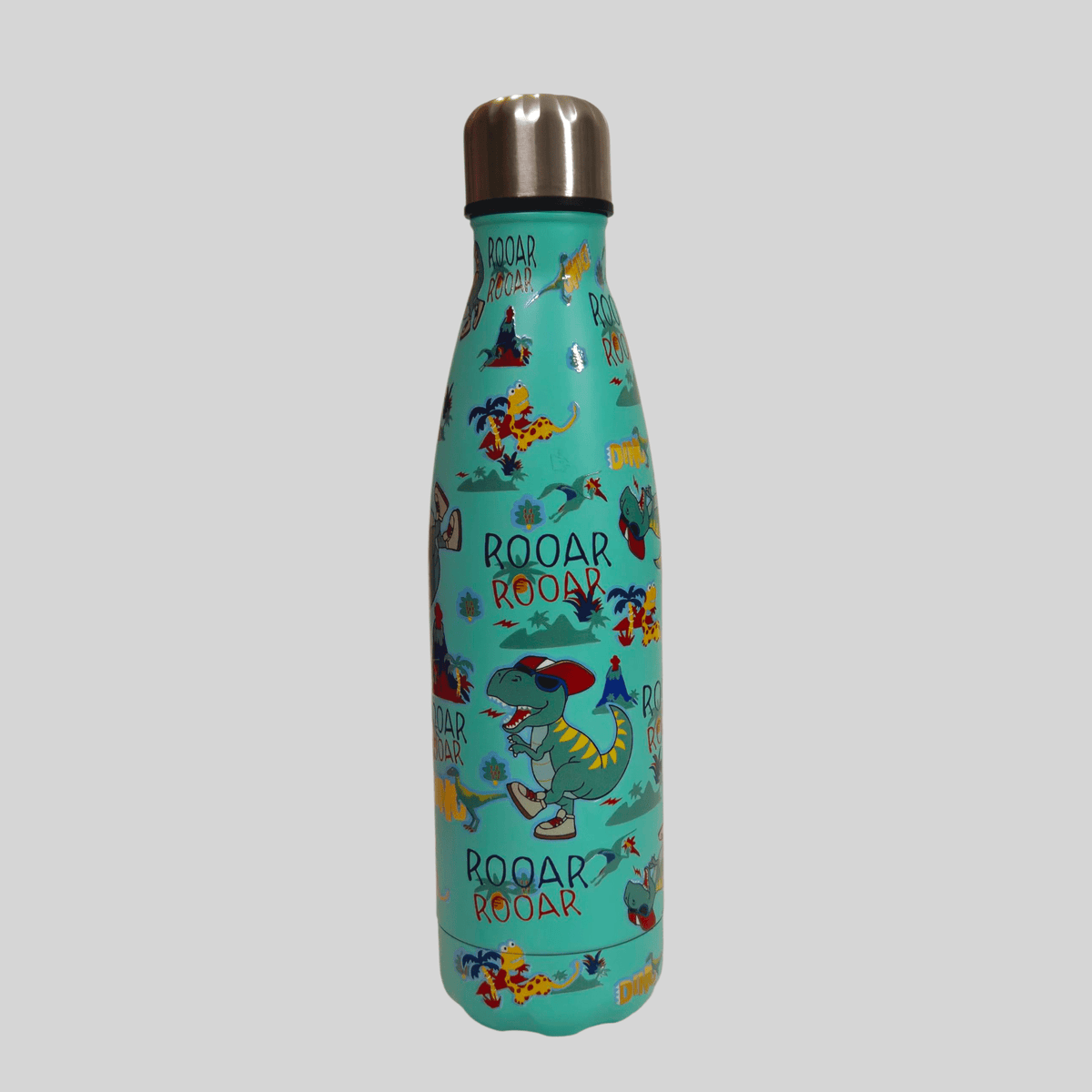 Dino Stainless Steel Insulated Water Bottle 500ml