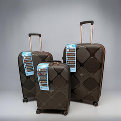 Instagon Black Travel Suitcase