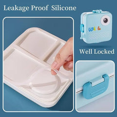Fish Purple Stainless Steel Lunch Box