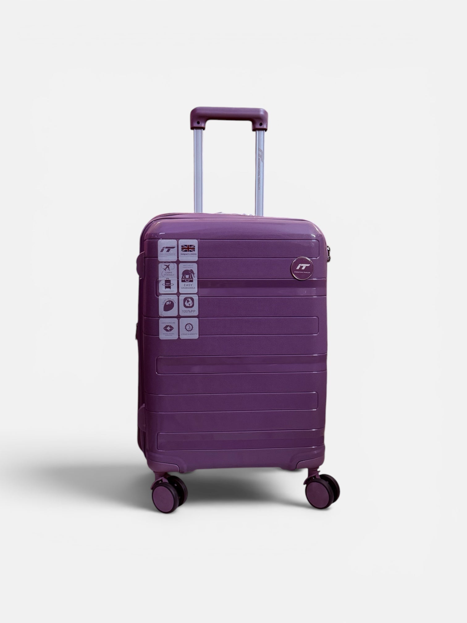 It Travel Luggage Suitcase Polypropylene