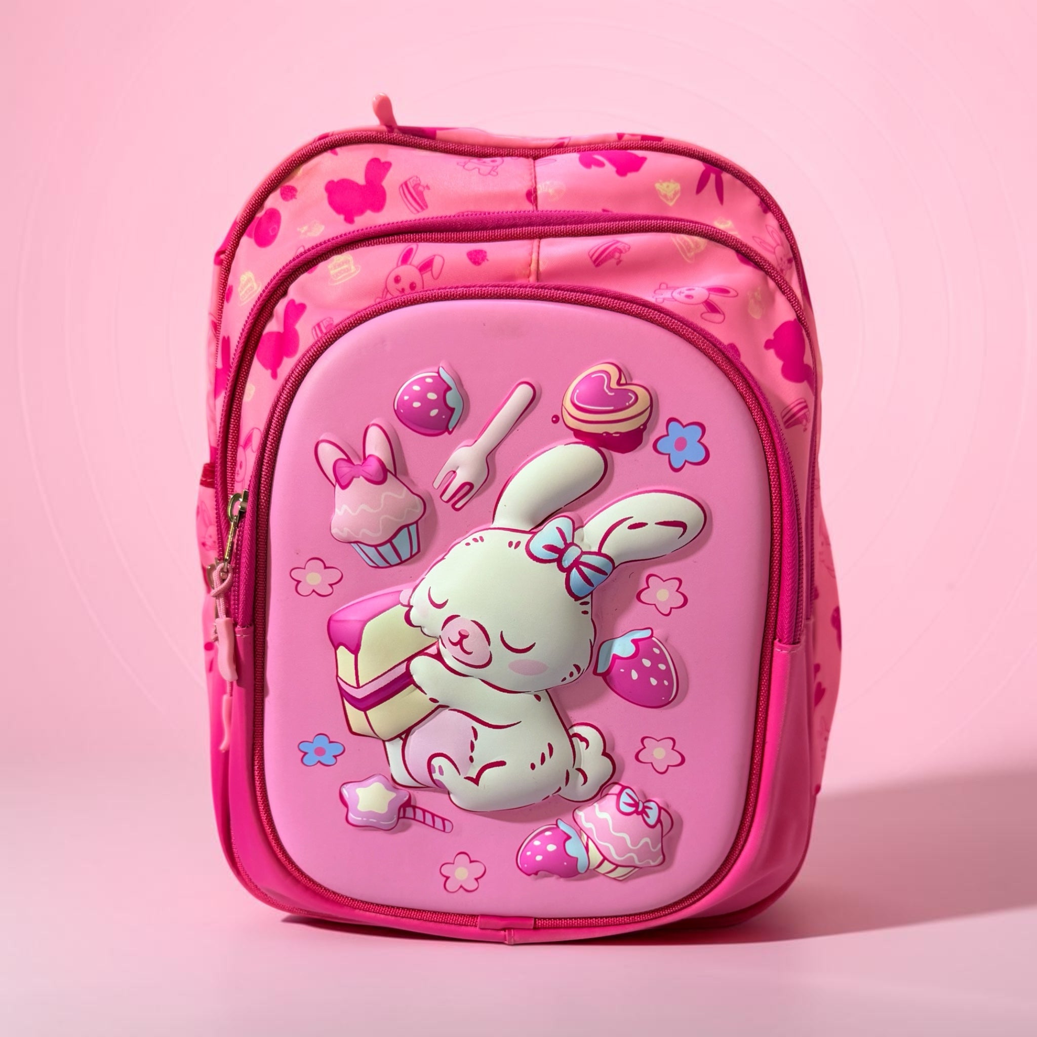 Cute Bunny School Bags for Grade KG to 1
