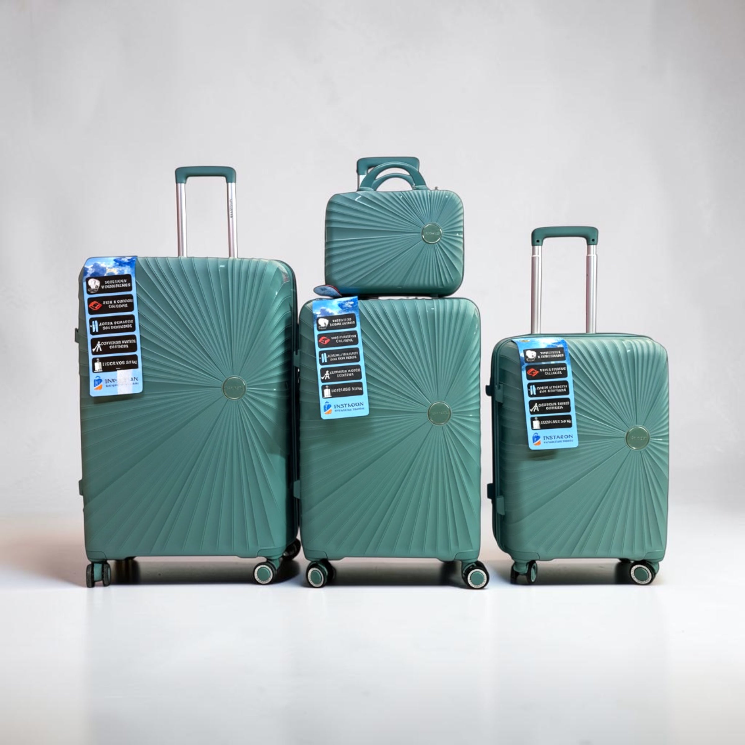 Instagon travel Luggage Purple