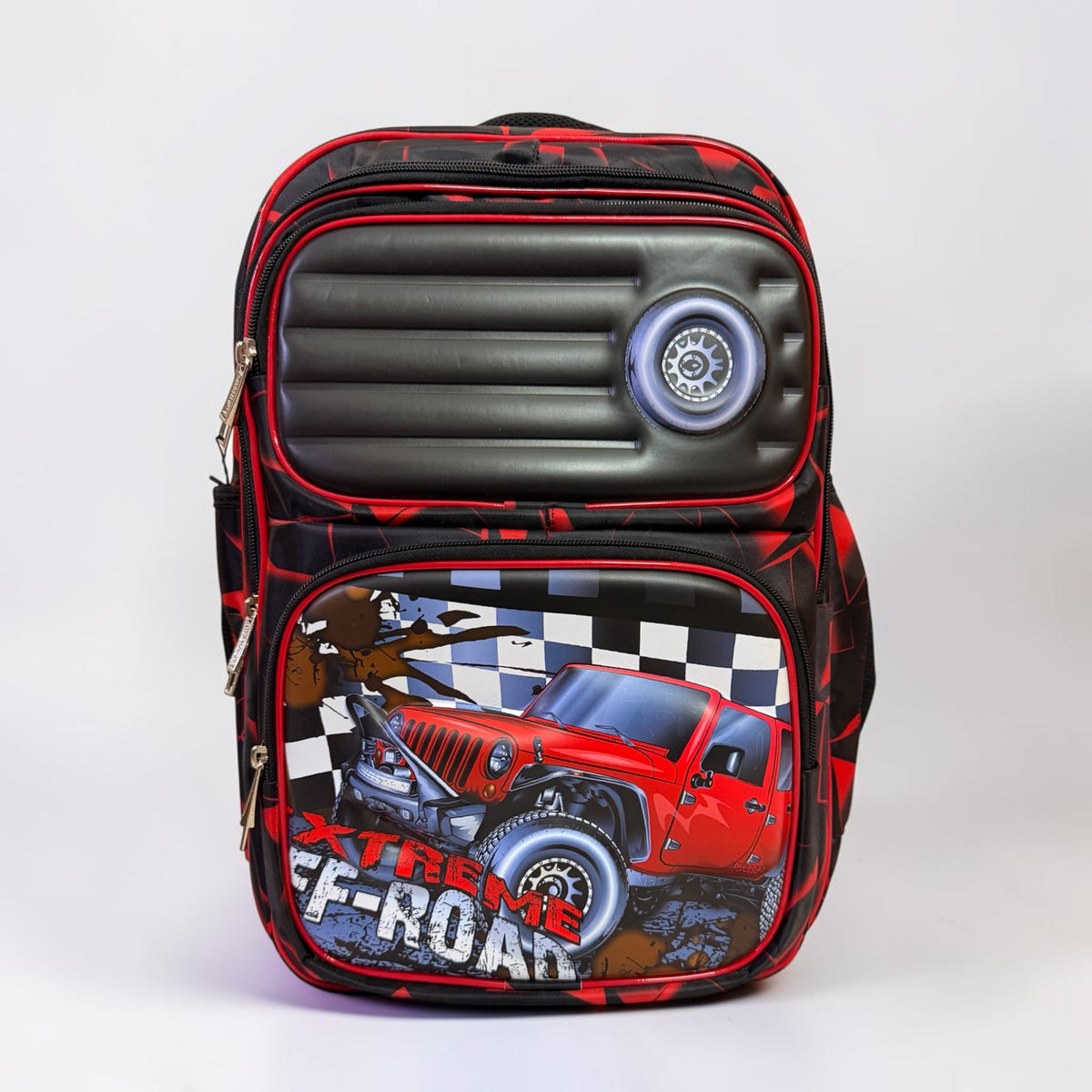 Car Theme School Bag For Grade 4 & 5