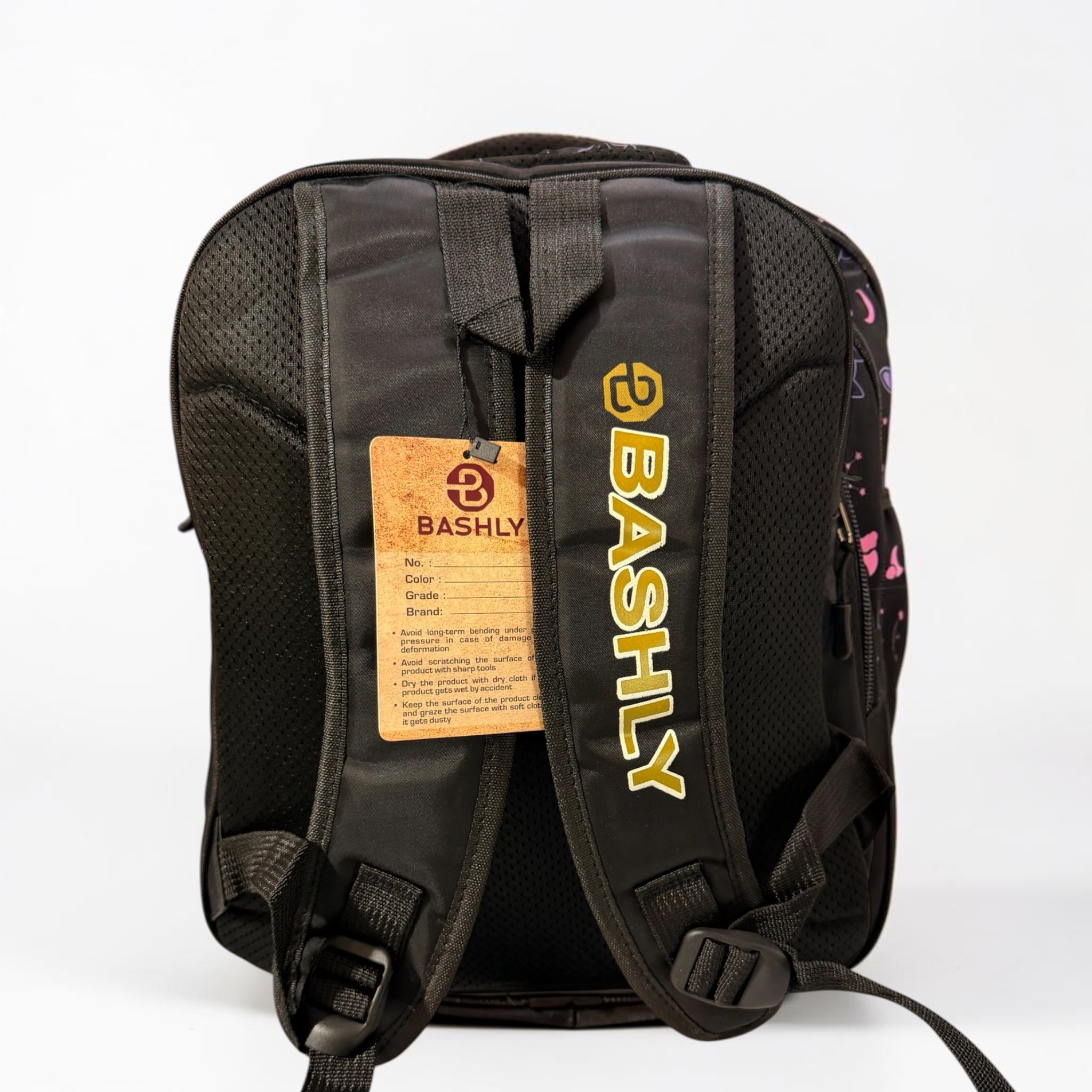 3D Cat Themed School Bag for KG & 1