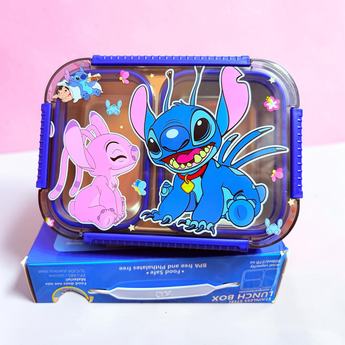 Stich Lunch Box Stainless Steel