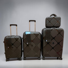 Instagon Black Travel Suitcase