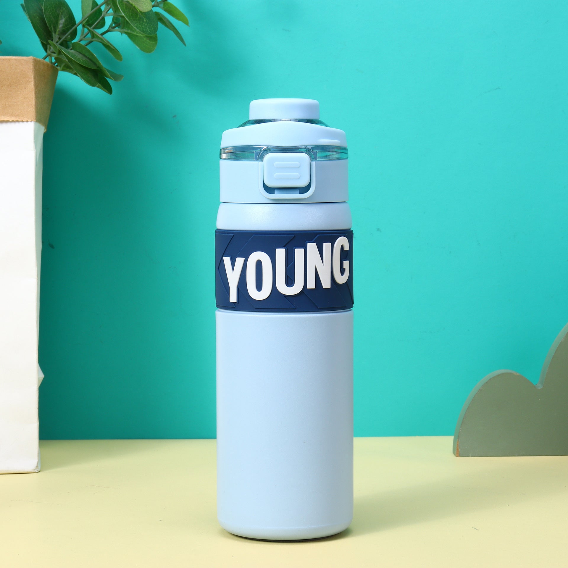YoungInsulated Stainless Steel Water Bottle 650ml