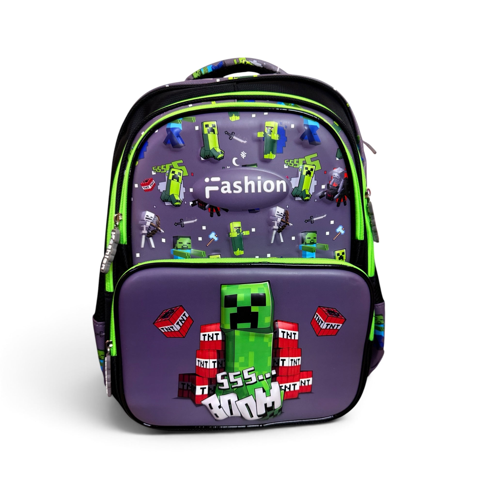 Mine craft School Bag For Grade 1 to 2