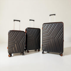 it Travel Suitcase Fibre Black