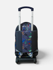 Grey Elite School Trolley Bag for Boys Class 5 to 8 (22" inch)