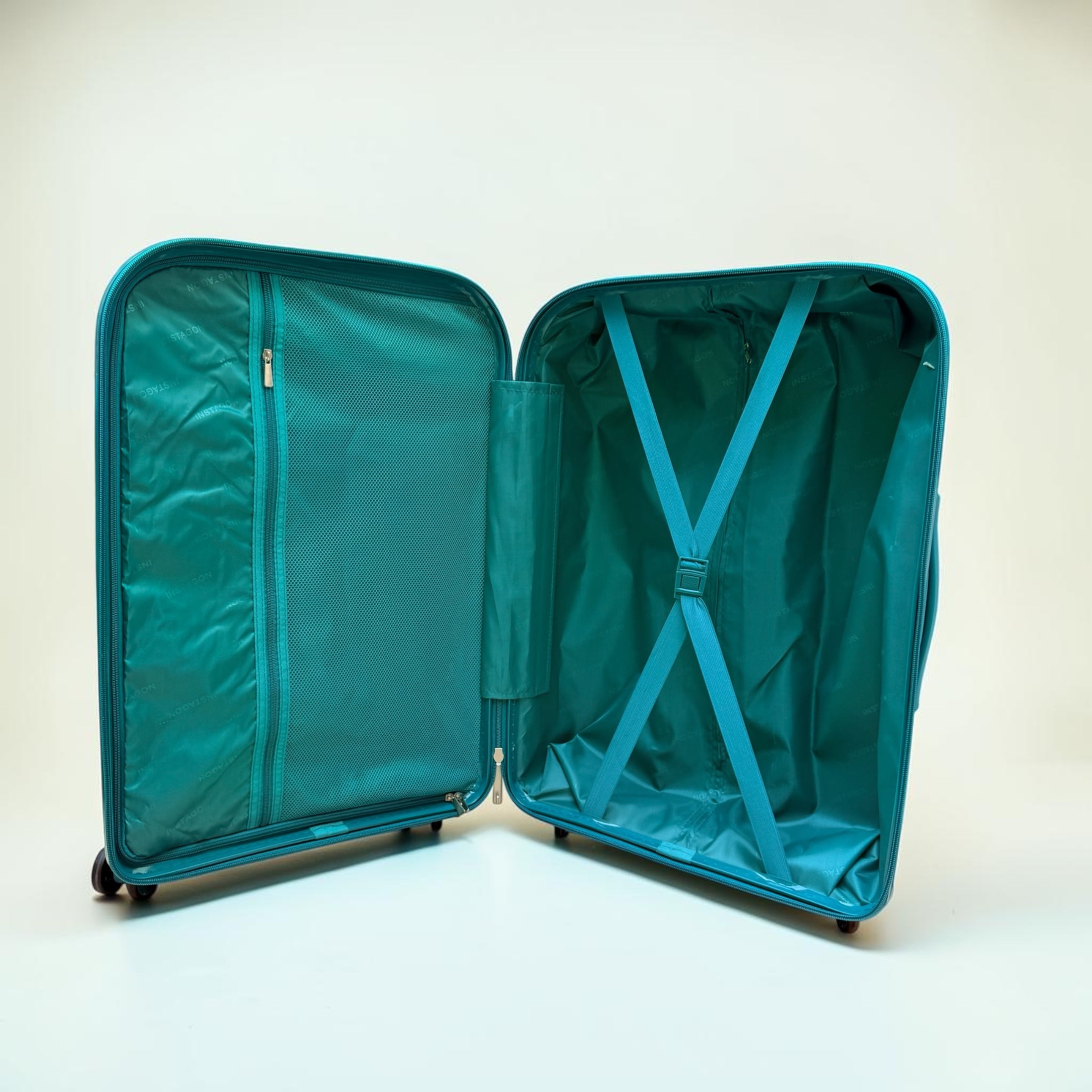 Instagon Green Travel Suitcase