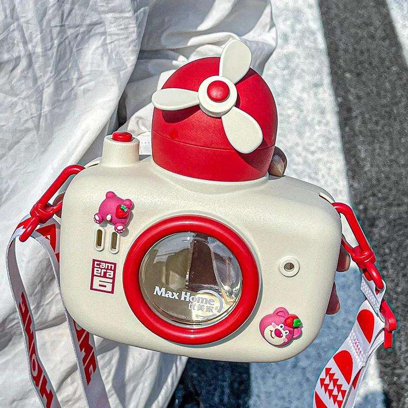 Camera Water Bottle with Leak-Proof Lid – Ideal for Travel