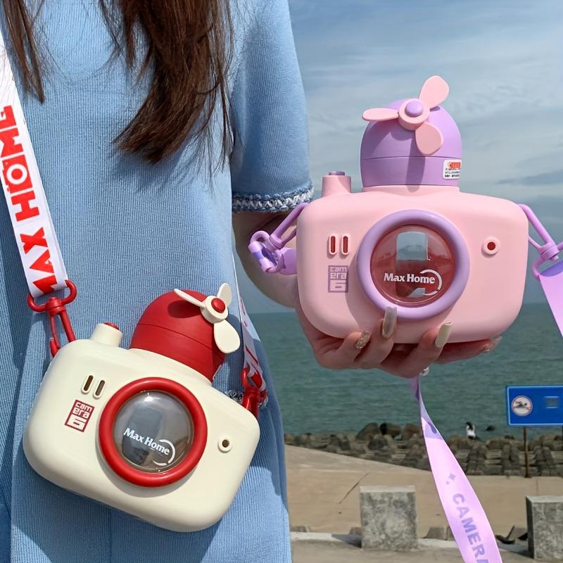 Camera Water Bottle with Leak-Proof Lid – Ideal for Travel