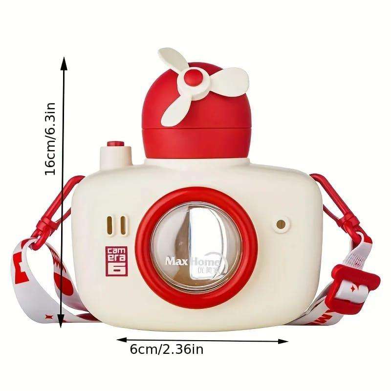 Camera Water Bottle with Leak-Proof Lid – Ideal for Travel