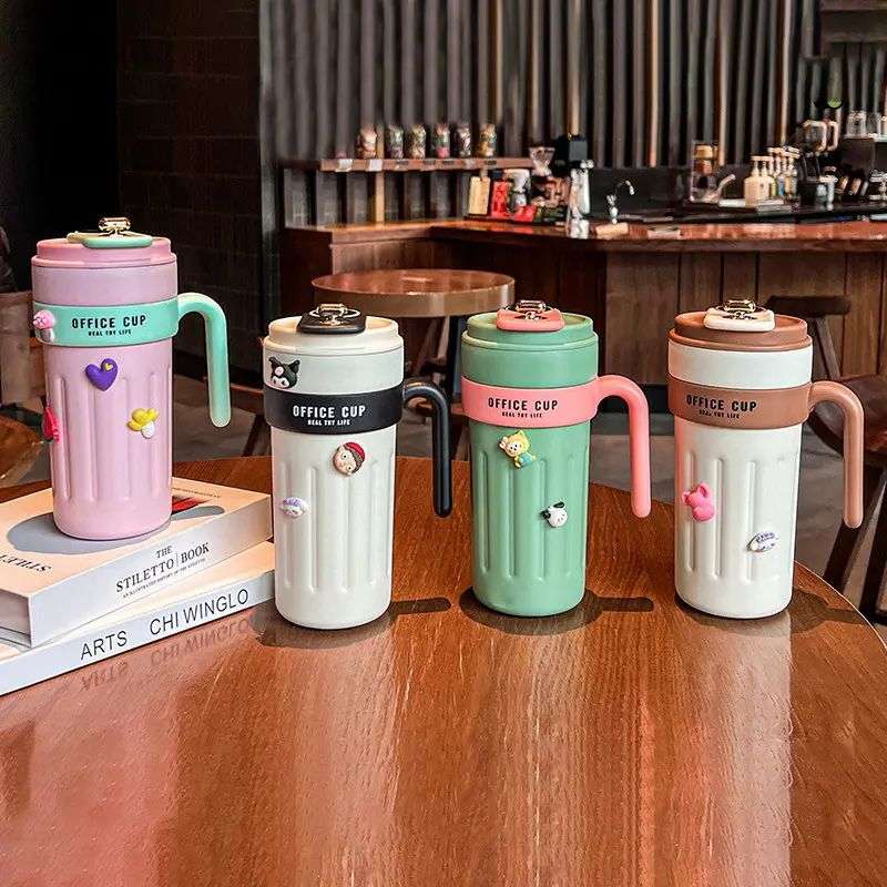 Smart Temperature Display Thermos Mug – 650ml Stainless Steel Office Travel Mug