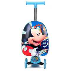 Lightweight Foldable Kids Scooter Suitcase – 16" Hardshell Ride-On Luggage