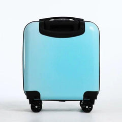 Kids Travel Suitcase Carry On Luggage Rolling (Zebra) 18'' Inch