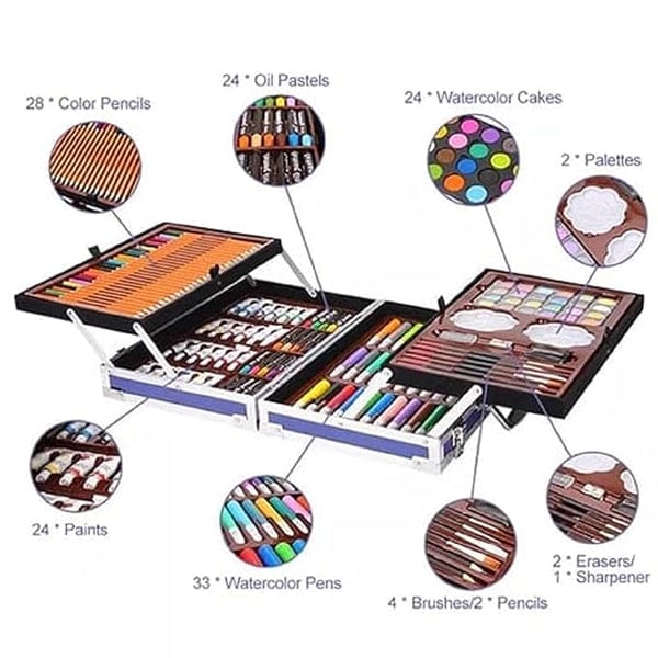 Frozen Colouring Kit 145 Pcs – Disney Princess Art & Craft Set