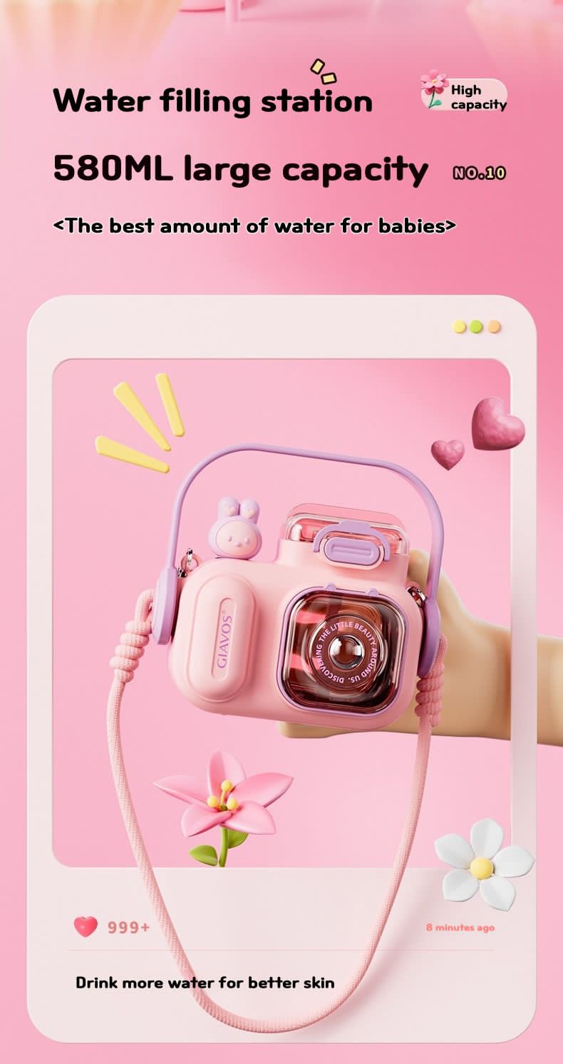 Camera Water Bottlel