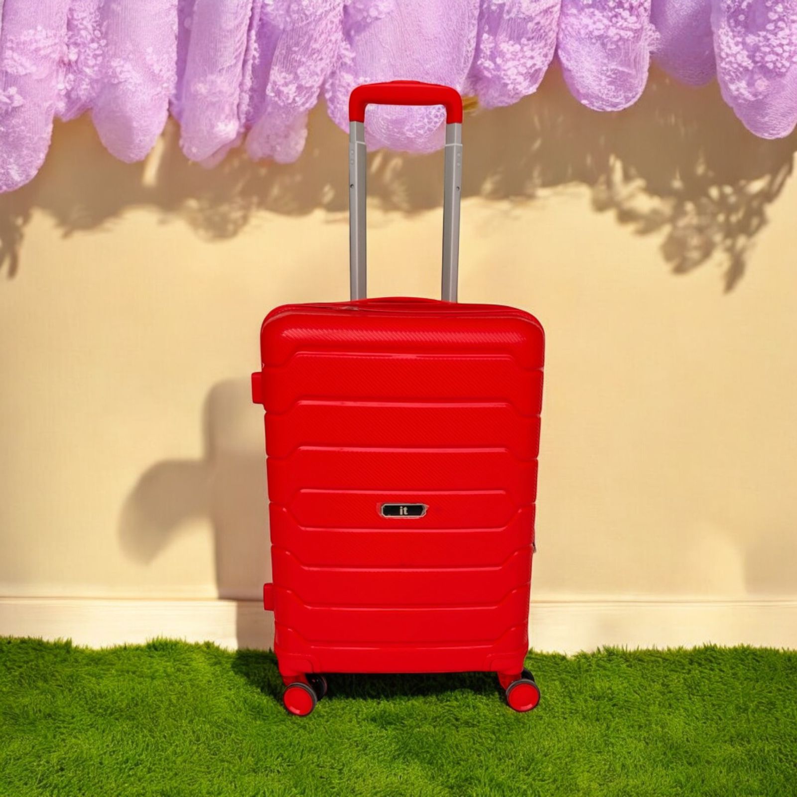 20" Unbreakable Carry-On Luggage – Lightweight Hardshell PP Cabin Suitcase