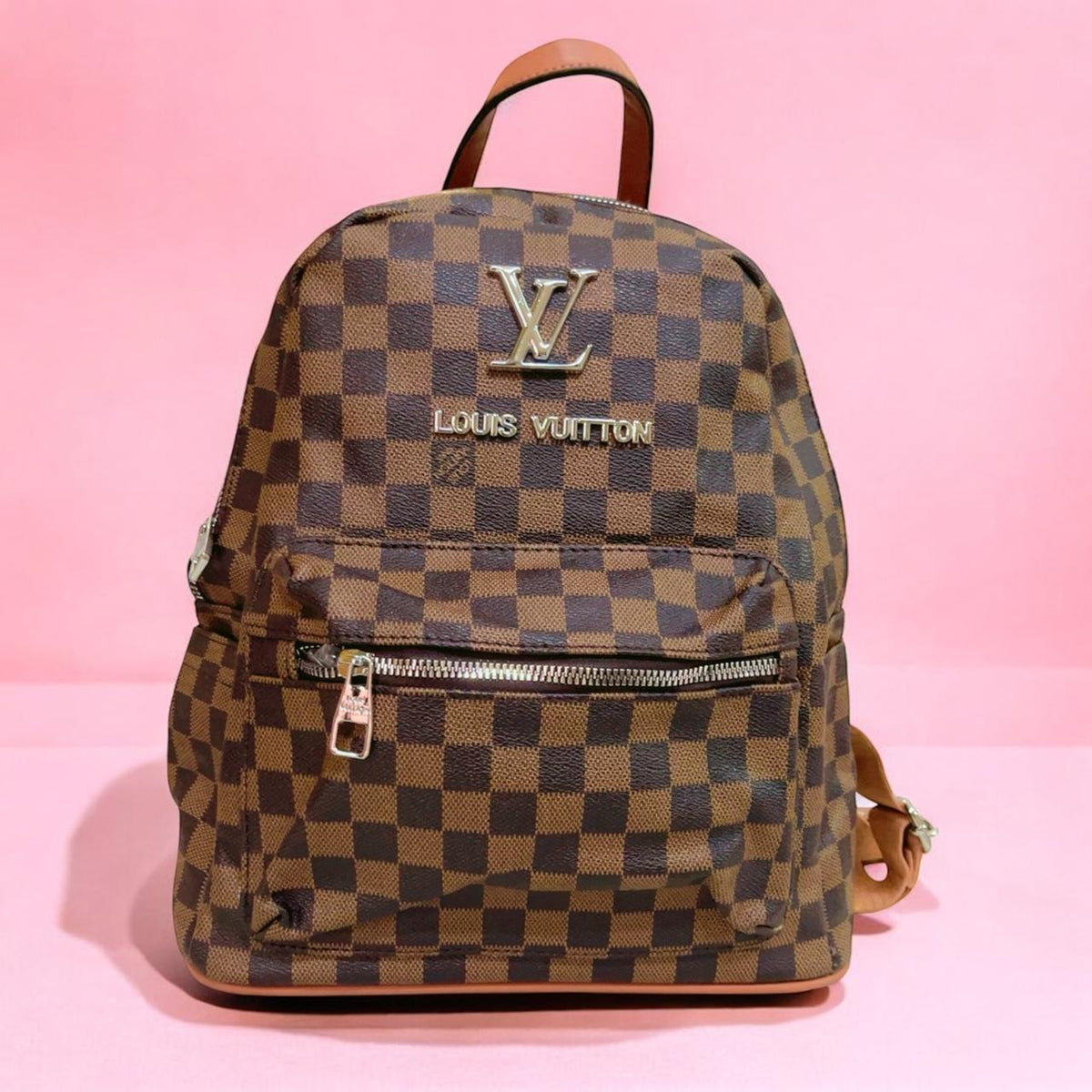 Womens leather bag pack