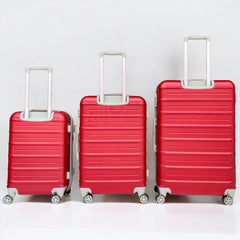 Roncato Tri-Piece Hardside Spinner Luggage Set (21"/25"/29") – Premium Suitcases with Double Zippers