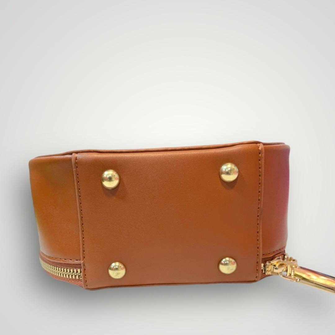 Brown Hand Bags D-45