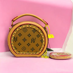 Brown Hand Bags D-45
