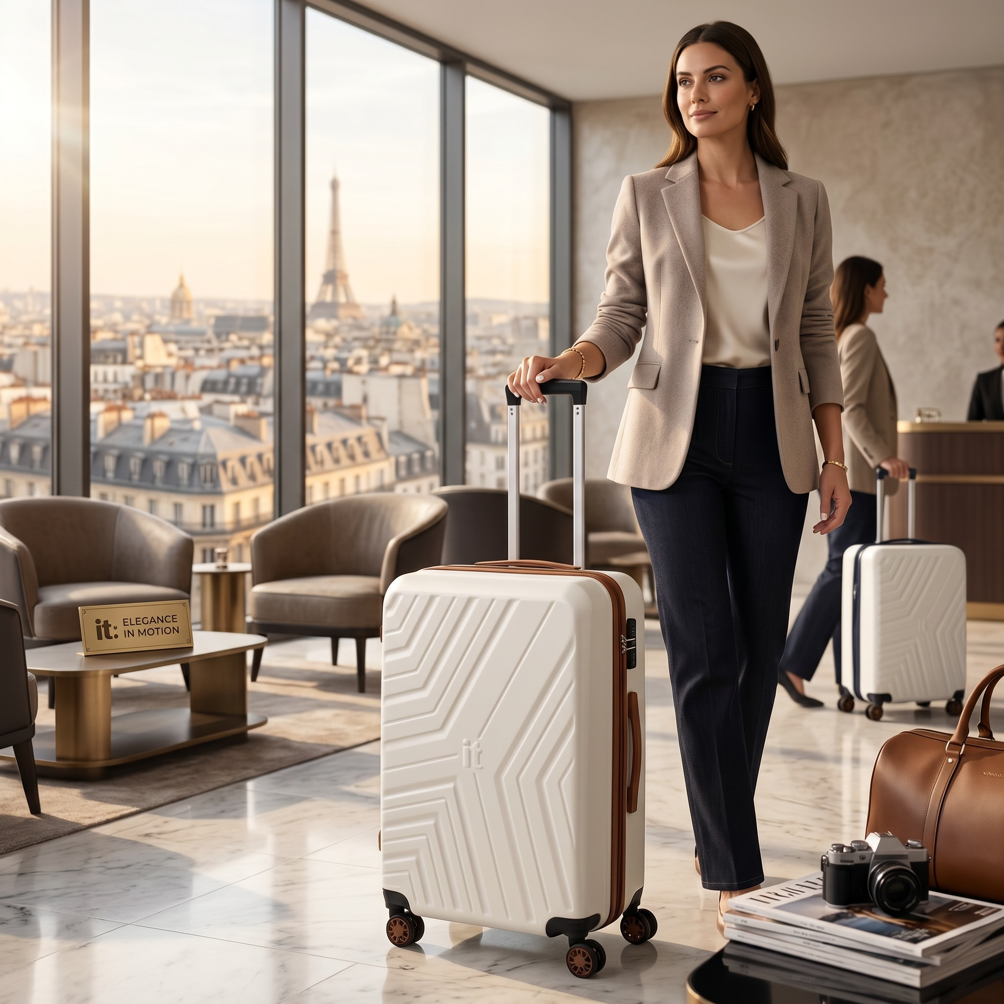 it Travel Suitcase Fibre