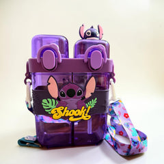 Stitch Double Chamber Water Bottle 520 ml 