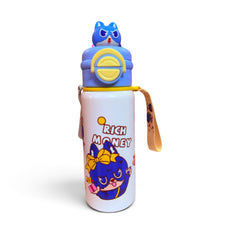 Kawai Blue Stainless Steel Water Bottle