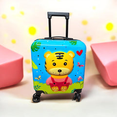 Lion 3D Square Luggage