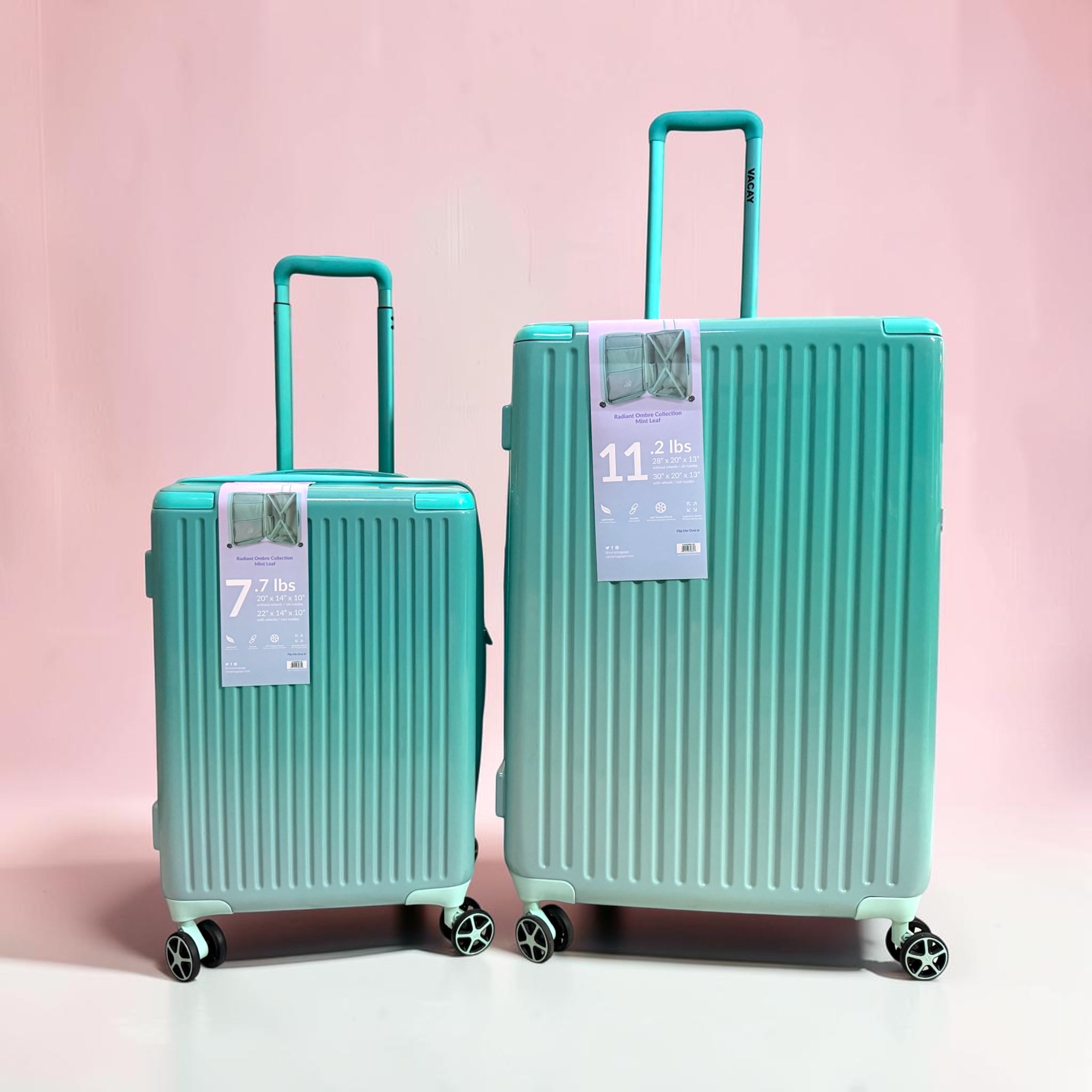 Vacay Suitcase Green
