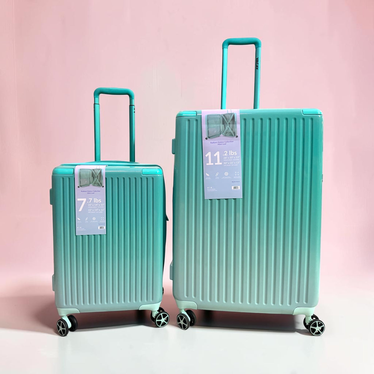 Vacay Suitcase Green