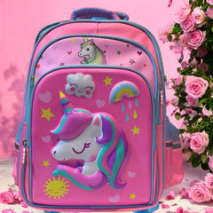 Unicorn School Bag For Grade 1,2,3