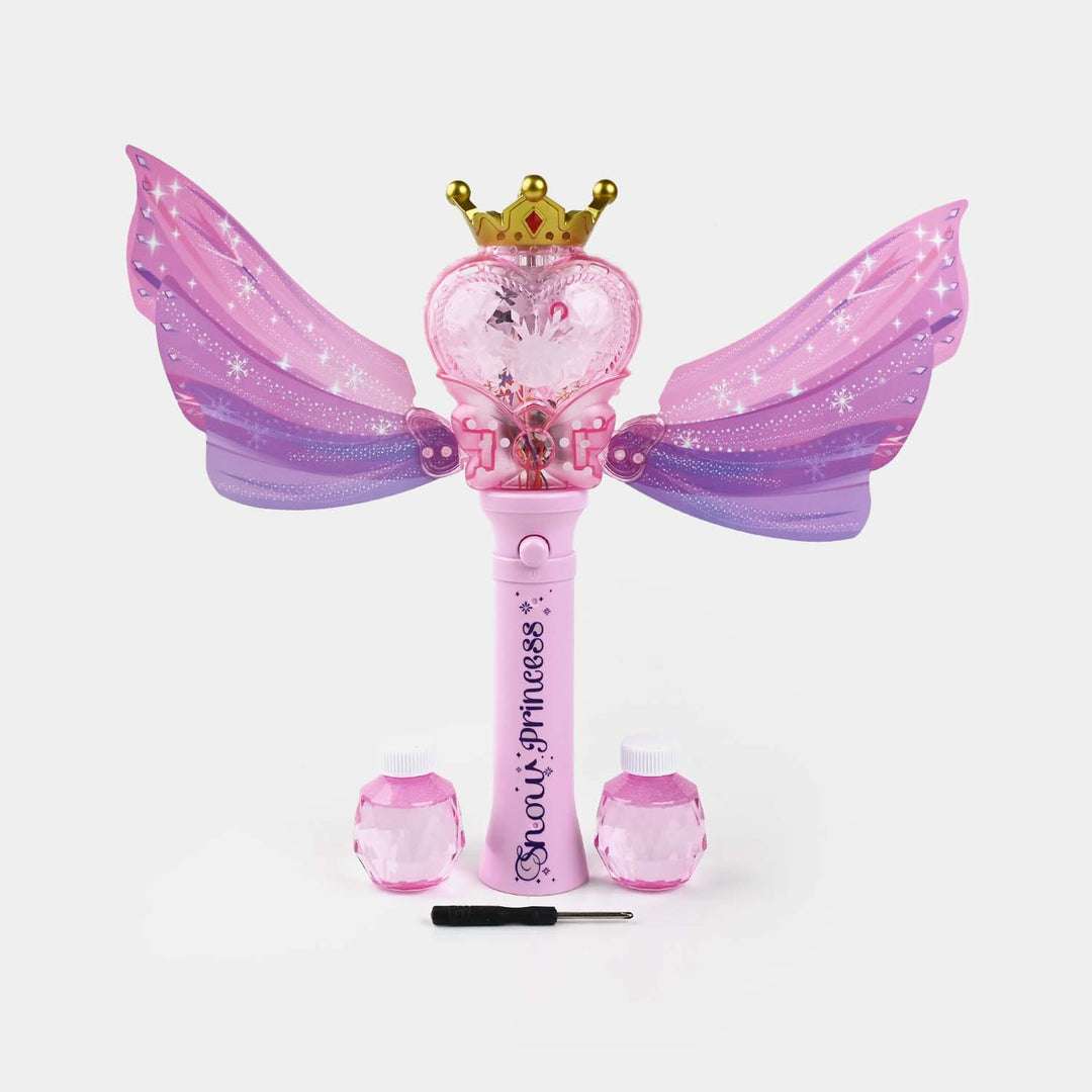 BUBBLE STICK W/LIGHT & MUSIC TOY