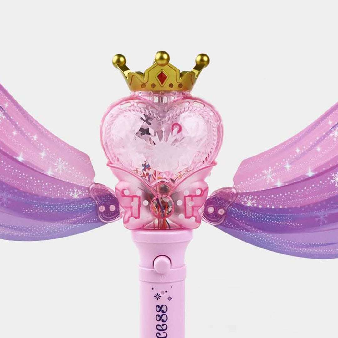 BUBBLE STICK W/LIGHT & MUSIC TOY