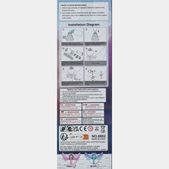 BUBBLE STICK W/LIGHT & MUSIC TOY