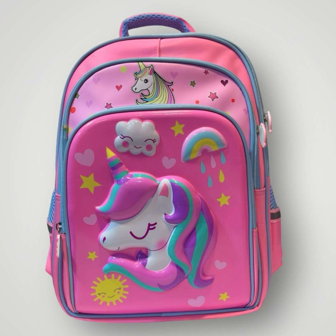 Unicorn School Bag For Grade 1,2,3