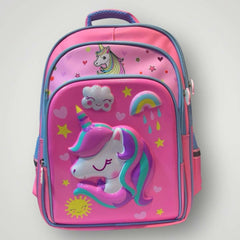 Unicorn School Bag For Grade 1,2,3