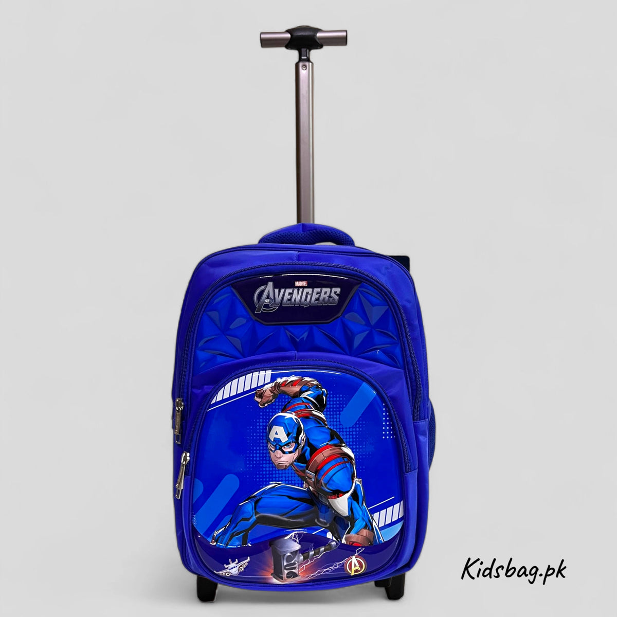 Captain America School Trolley Bag for Boys Class 5 to 8 (22" inch )